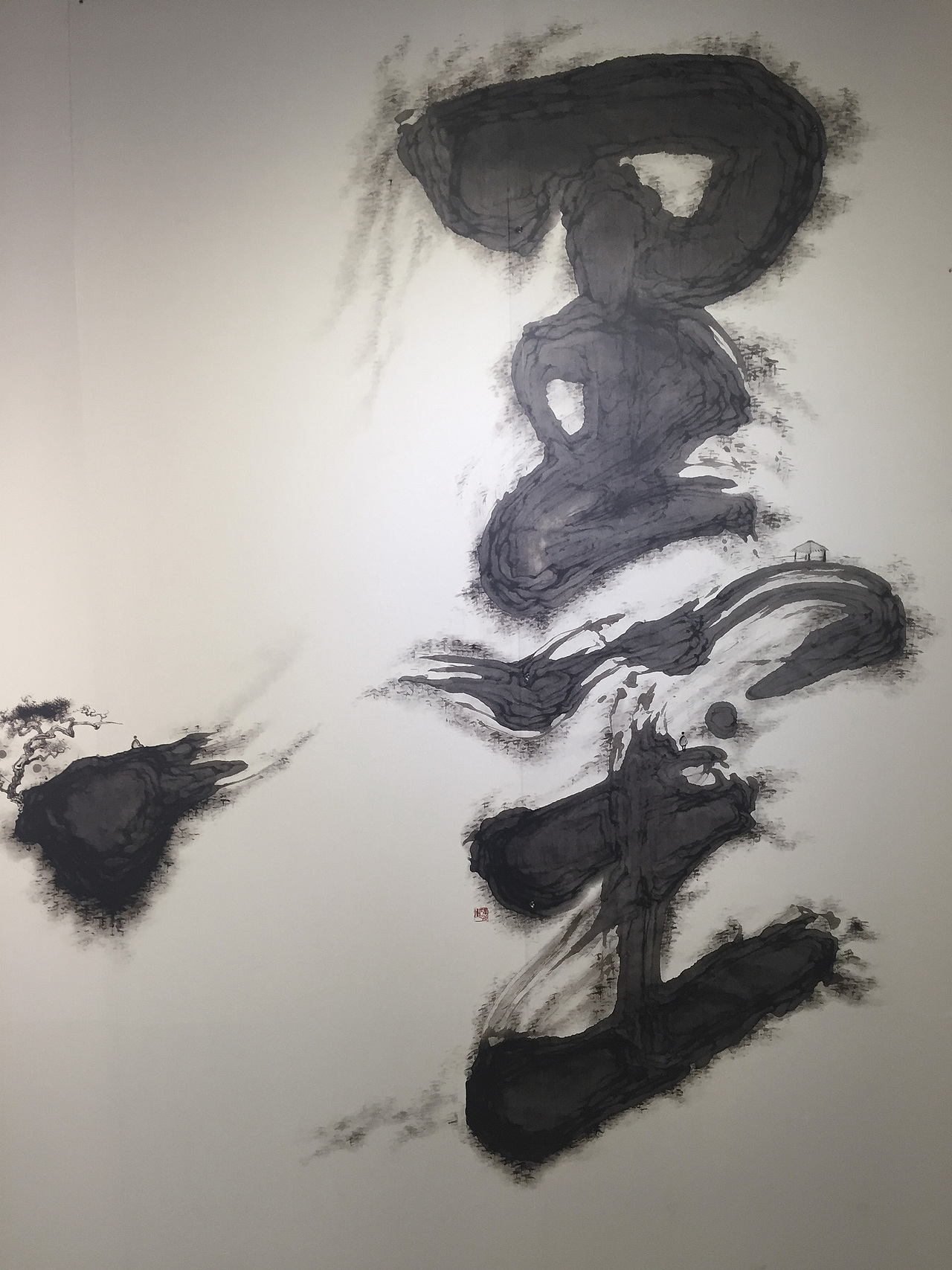 靳埭强个展——水墨为上"|摄影|人文/纪实摄影|like927_原创作品-站酷