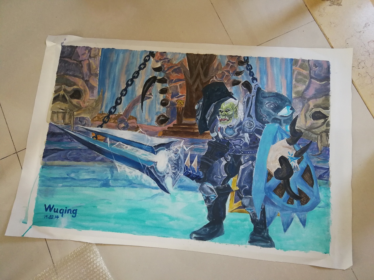 怀旧服兽人风剑战士——wuqing 克尔苏加德房间