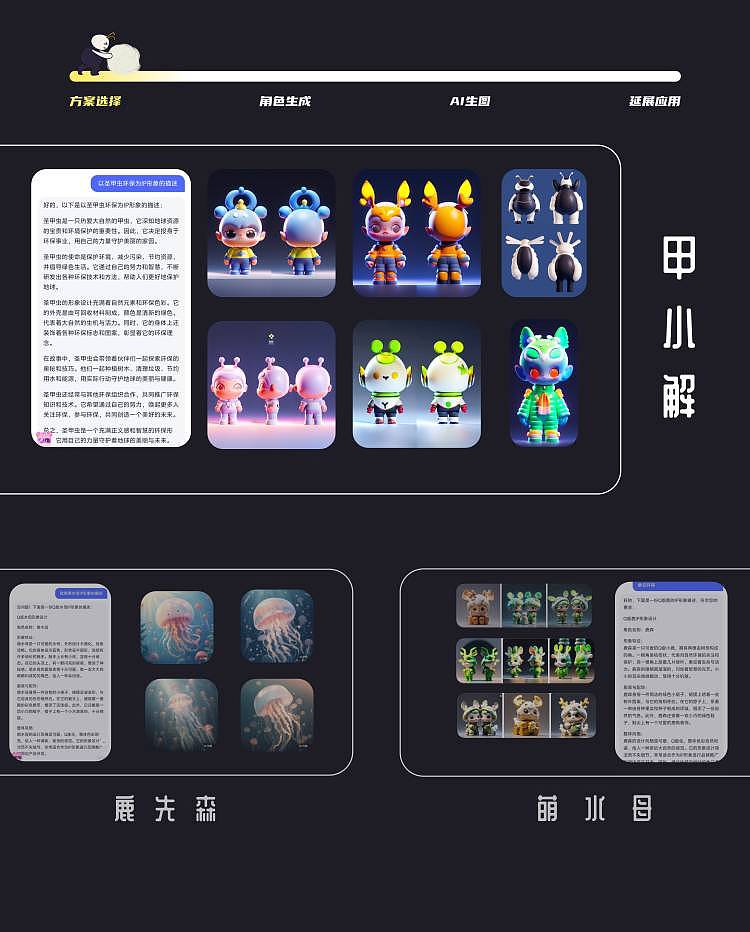 甲小解—环境ip设计（图ZMzYxMjc3OTEy） - 主题/皮肤 - 站酷设计师望舒05原创素材 - 站酷ZCOOL