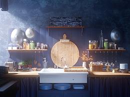 c4d 寫實(shí)場景渲染