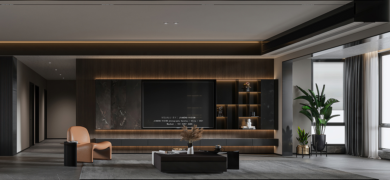 现代 — 深邃灰