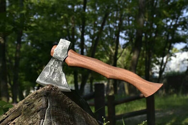 和风堂美术刀剑 锰钢夹钢手斧/飞斧（图ZMjA1NjA2ODUy） - 工艺品设计 - 站酷设计师和风堂美术刀剑原创素材 - 站酷ZCOOL