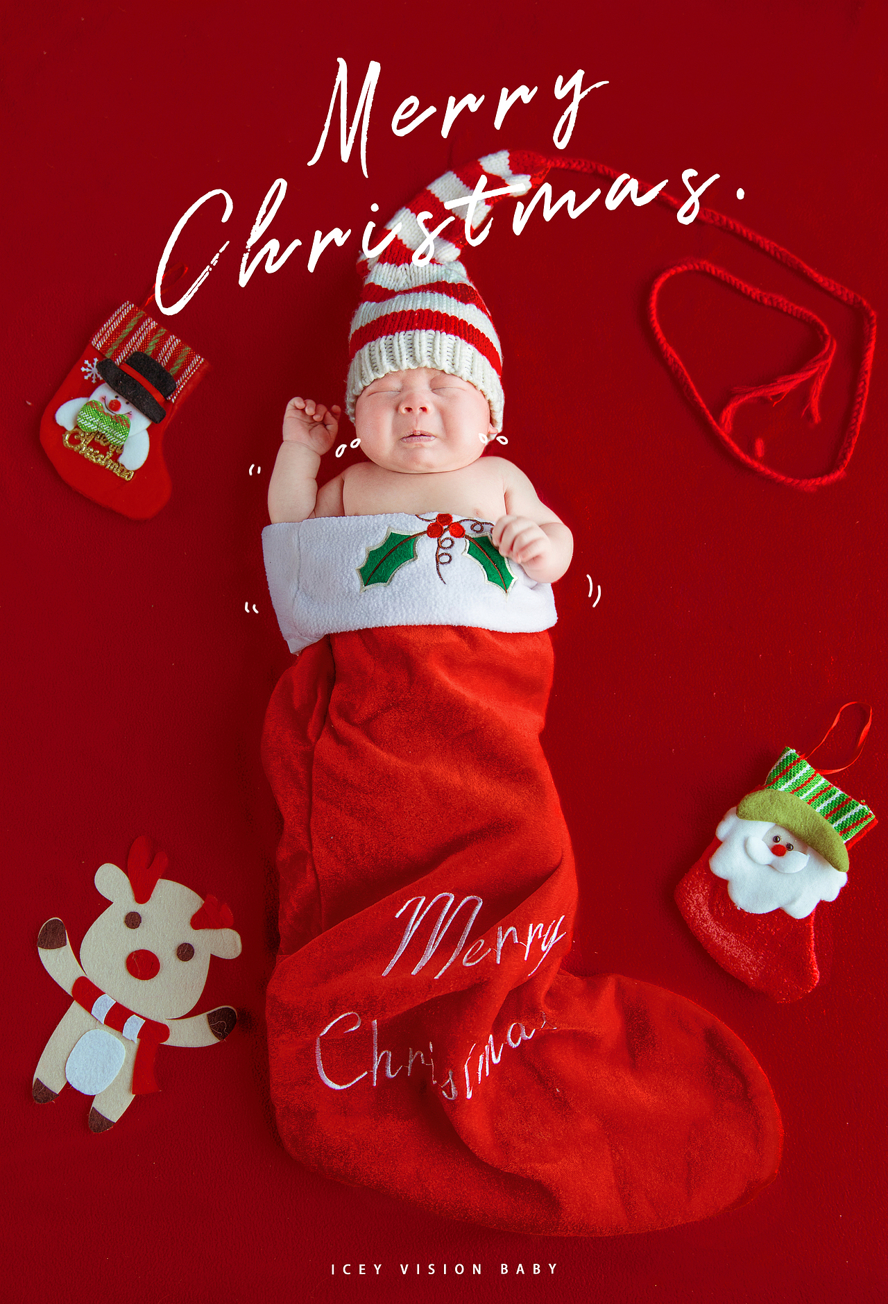 圣诞色系 · 创意排版（图ZMTEyMTk3NDEy） - 海报 - 站酷设计师七四千禾原创素材 - 站酷ZCOOL