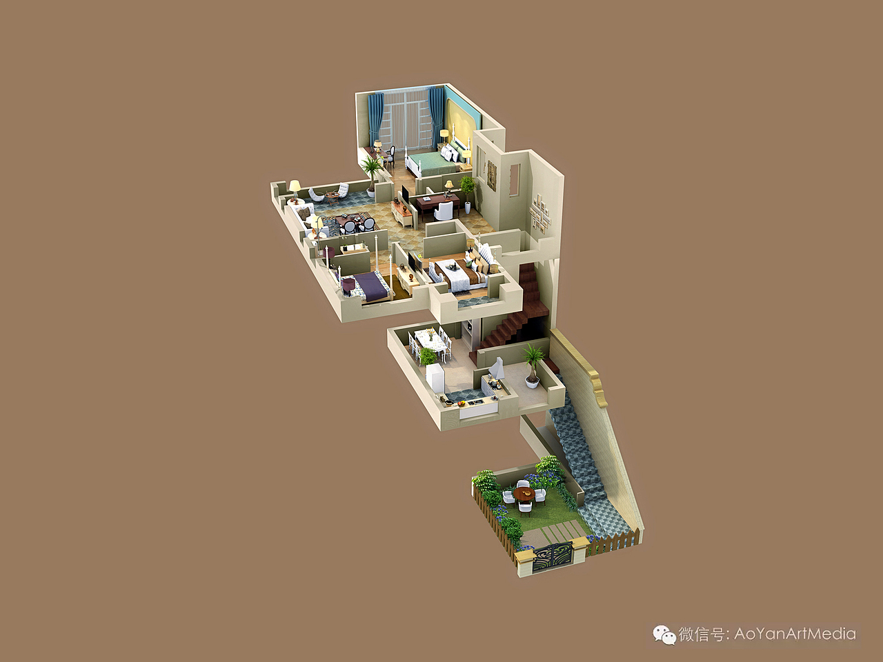 复式户型设计表现