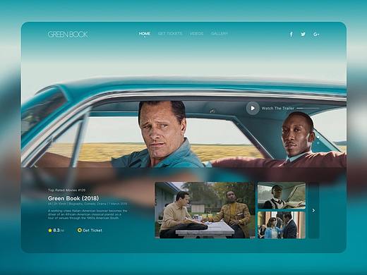 Green Book Hero Page
