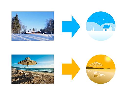 app 情感化設(shè)計——天氣圖標(biāo)（個人主頁-ZMzk5Mjk0MDQ=） - 圖標(biāo) - 站酷設(shè)計師陌陌莫沫原創(chuàng)素材 - 站酷ZCOOL