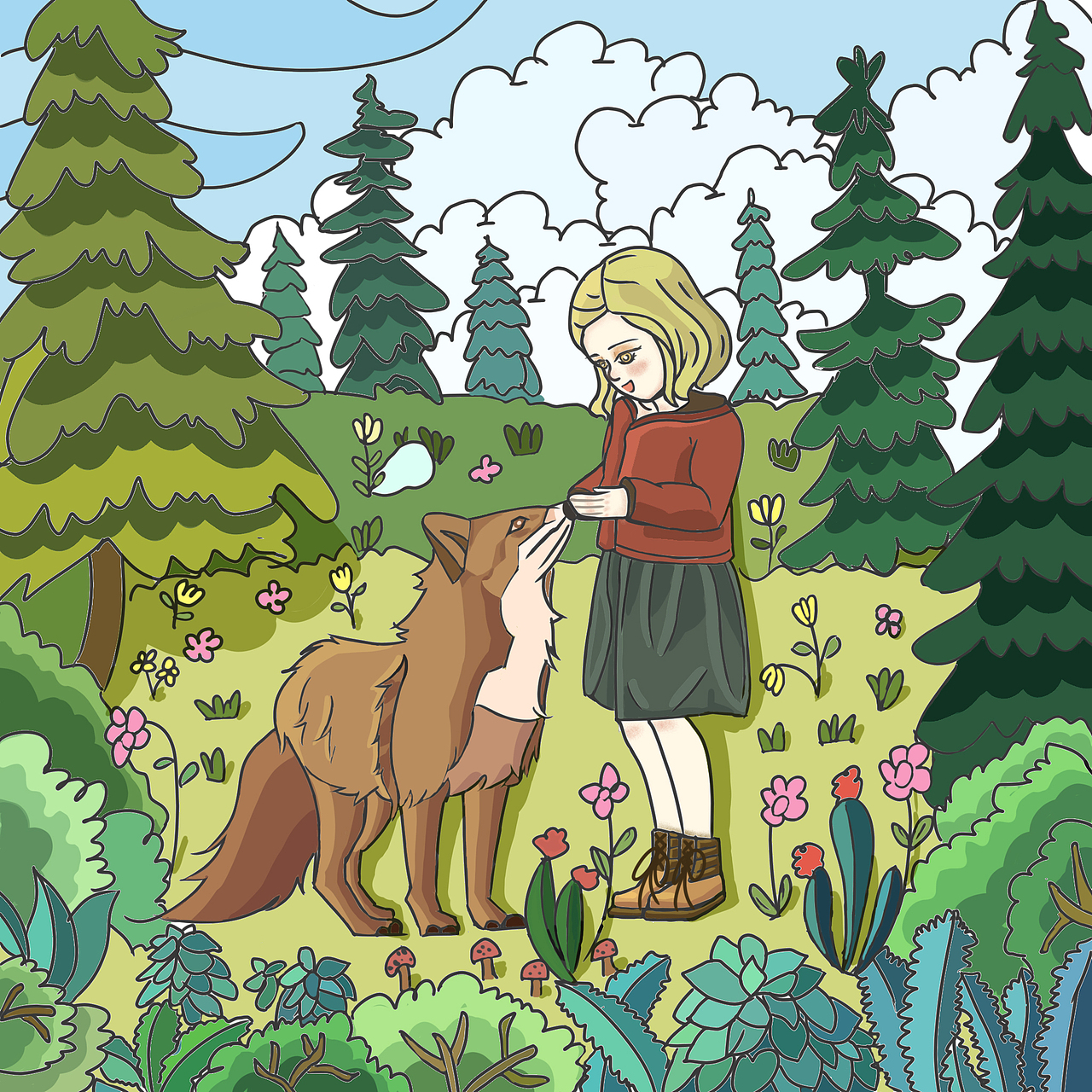 绘本插画-创作习作合辑