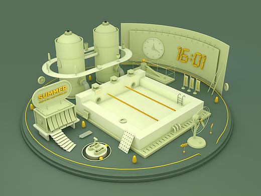 C4D Trial 2019 vol.3（個人主頁-ZNDA4NjIyNDg=） - 場景 - 站酷設(shè)計師追漲殺跌好手原創(chuàng)素材 - 站酷ZCOOL