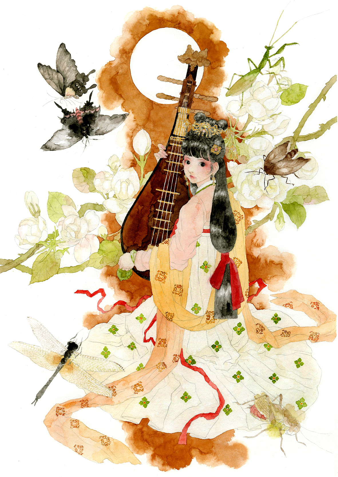 2020作品总结——庚子.节气.花卉（图ZMjM5MTU3NzA4） - 商业插画 - 站酷设计师白洺宇原创素材 - 站酷ZCOOL