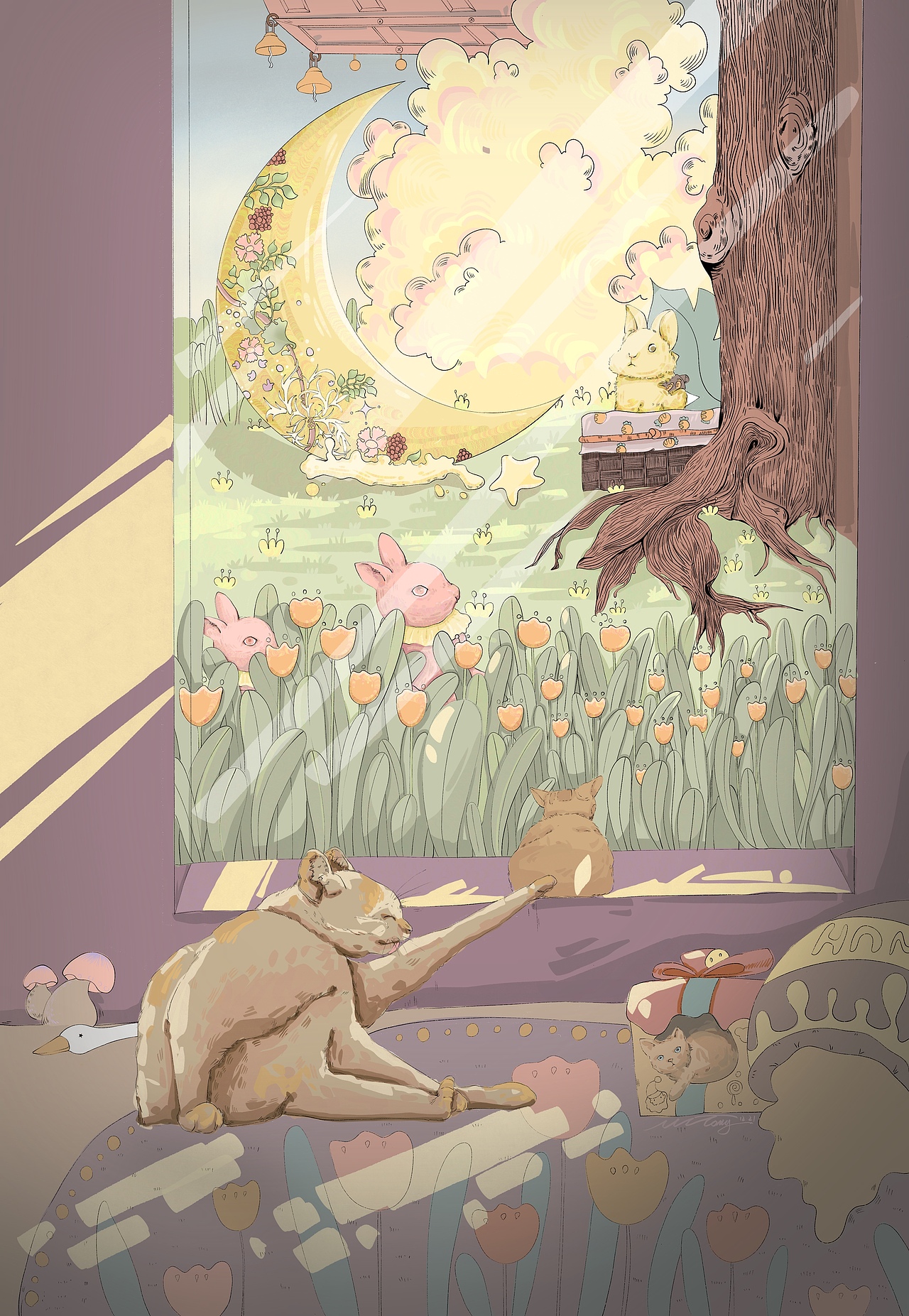 阳光充足（图ZMjgyMjQxMTMy） - 创作习作 - 站酷设计师霉子糖原创素材 - 站酷ZCOOL