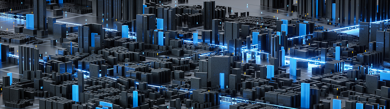 智慧城市一键生成|三维|场景|蜻蜓变身 - 原创作品 - 站酷 (zcool)