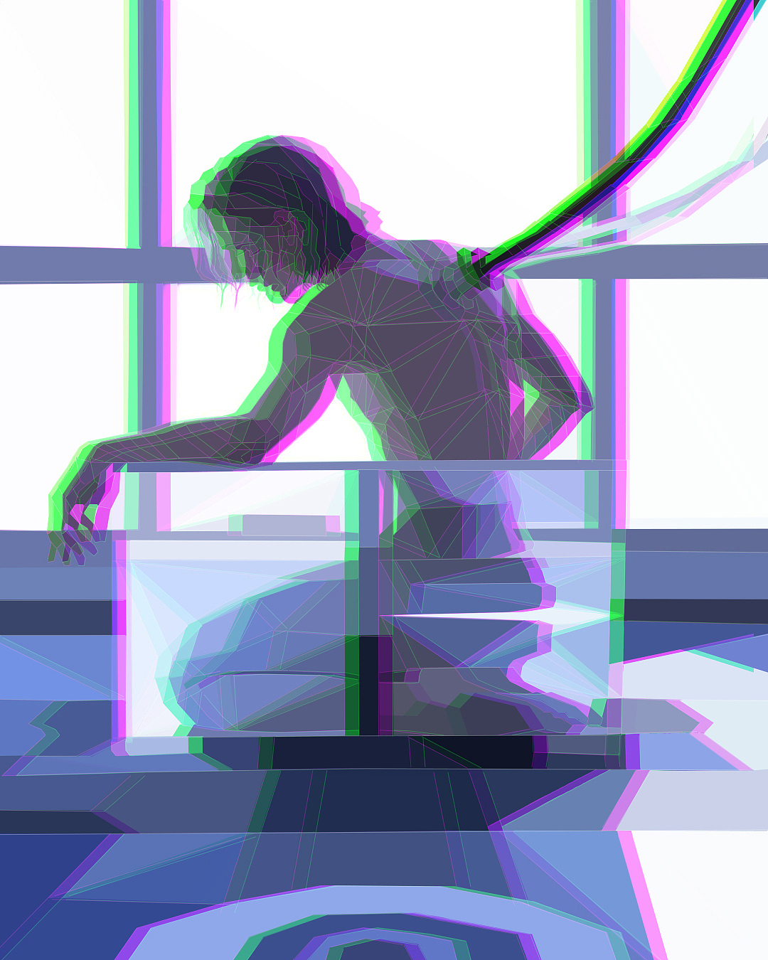 黑人抬棺（AJ系列）色块插画练习（图ZMjA2MjEwODYw） - 创作习作 - 站酷设计师AiIaEi原创素材 - 站酷ZCOOL