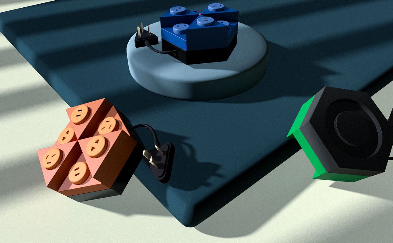 收纳节能插座（图ZMjc2NzUyNTMy） - 生活用品 - 站酷设计师胆小鬼蒙布奇原创素材 - 站酷ZCOOL