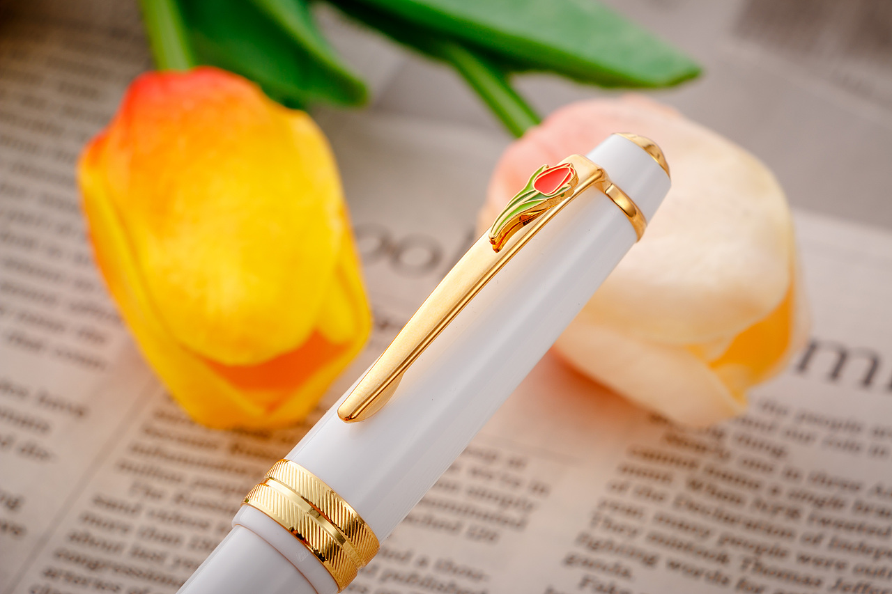 【文创】笔上生花,郁金香的优雅浪漫