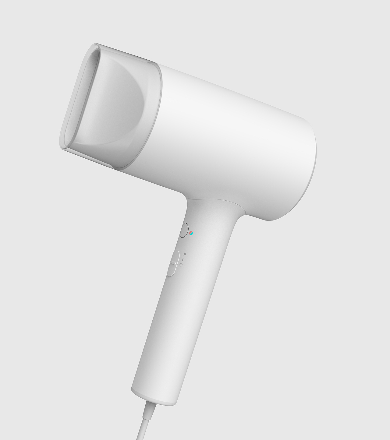 米家吹风机Rhino/犀牛建模+keyshot渲染