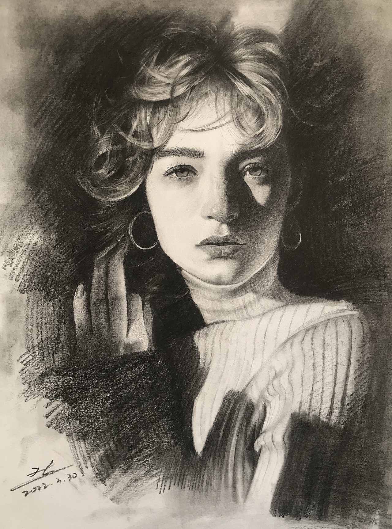 陈末zl陈末zl素描眼睛448陈末zl素描作品175陈末zl素描作品437手绘大
