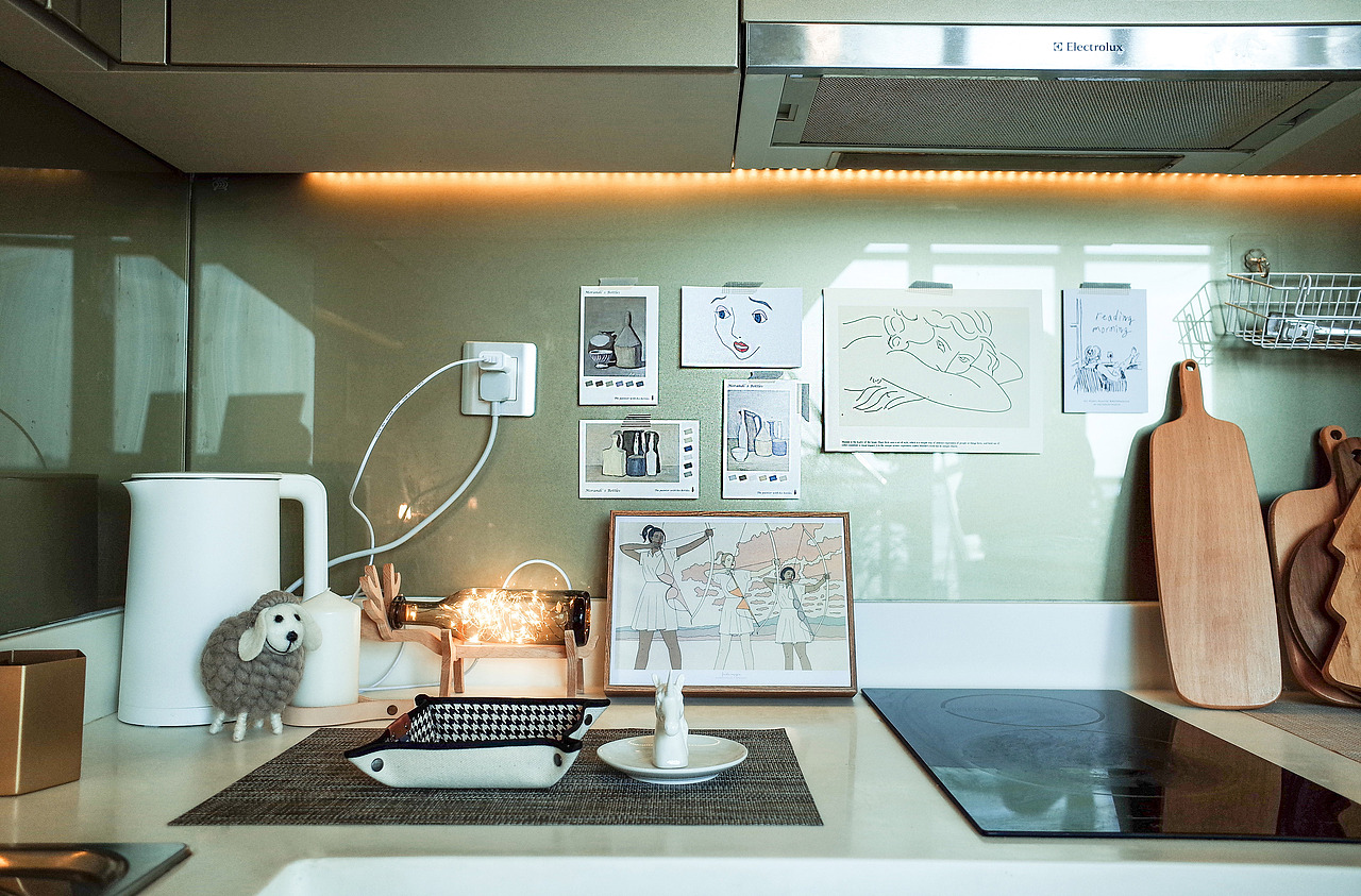 loft软装改造-诠释“少女”梦