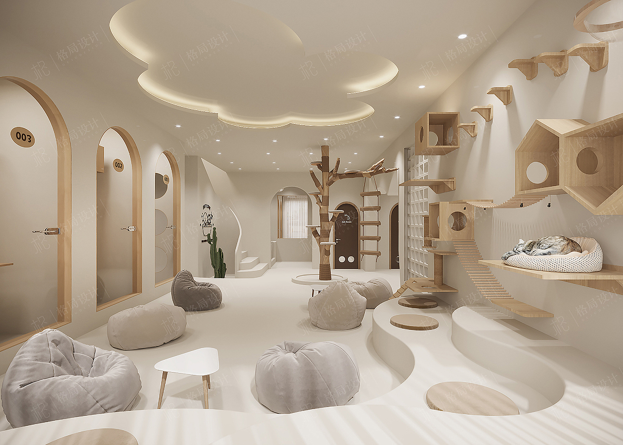 宠物店（图ZMjgwNTg2NTky） - 商业空间设计 - 站酷设计师格局设计石石原创素材 - 站酷ZCOOL