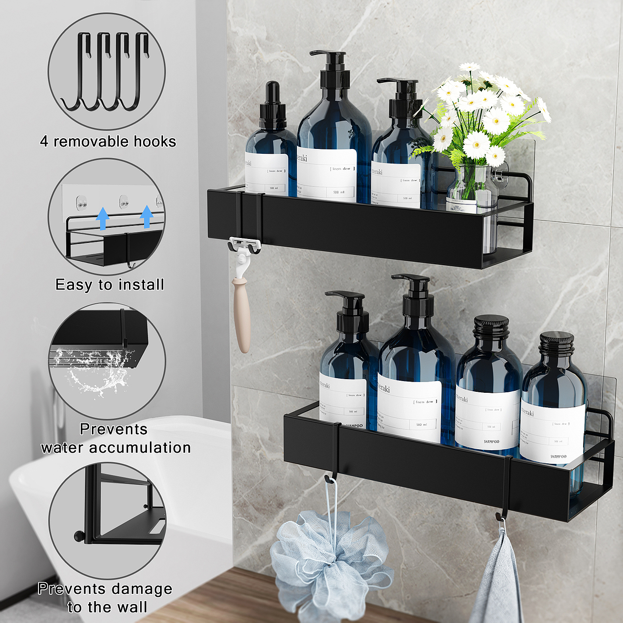 浴室收纳架&亚马逊主图设计（图ZMjkxNzQ5NjQ0） - 产品 - 站酷设计师7GE7原创素材 - 站酷ZCOOL