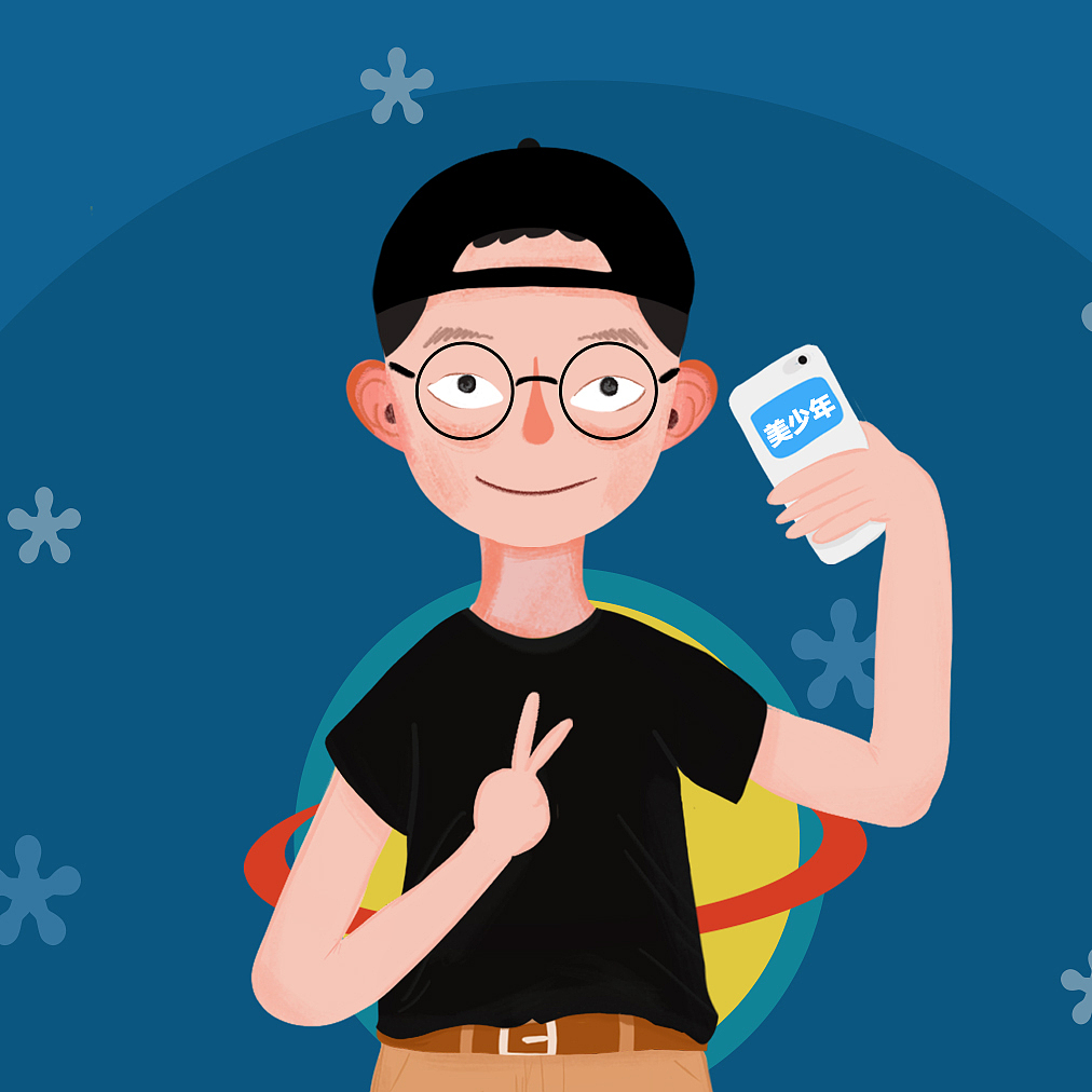 wuli凯凯（图ZNTQ5NTAxMDQ=） - 新锐潮流插画 - 站酷设计师妙言酱原创素材 - 站酷ZCOOL