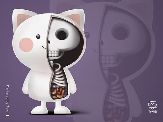 toki喵 仿3D卡通形象（个人主页-ZMzA3NDQ3NjQ=） - IP形象 - 站酷设计师tipot原创素材 - 站酷ZCOOL