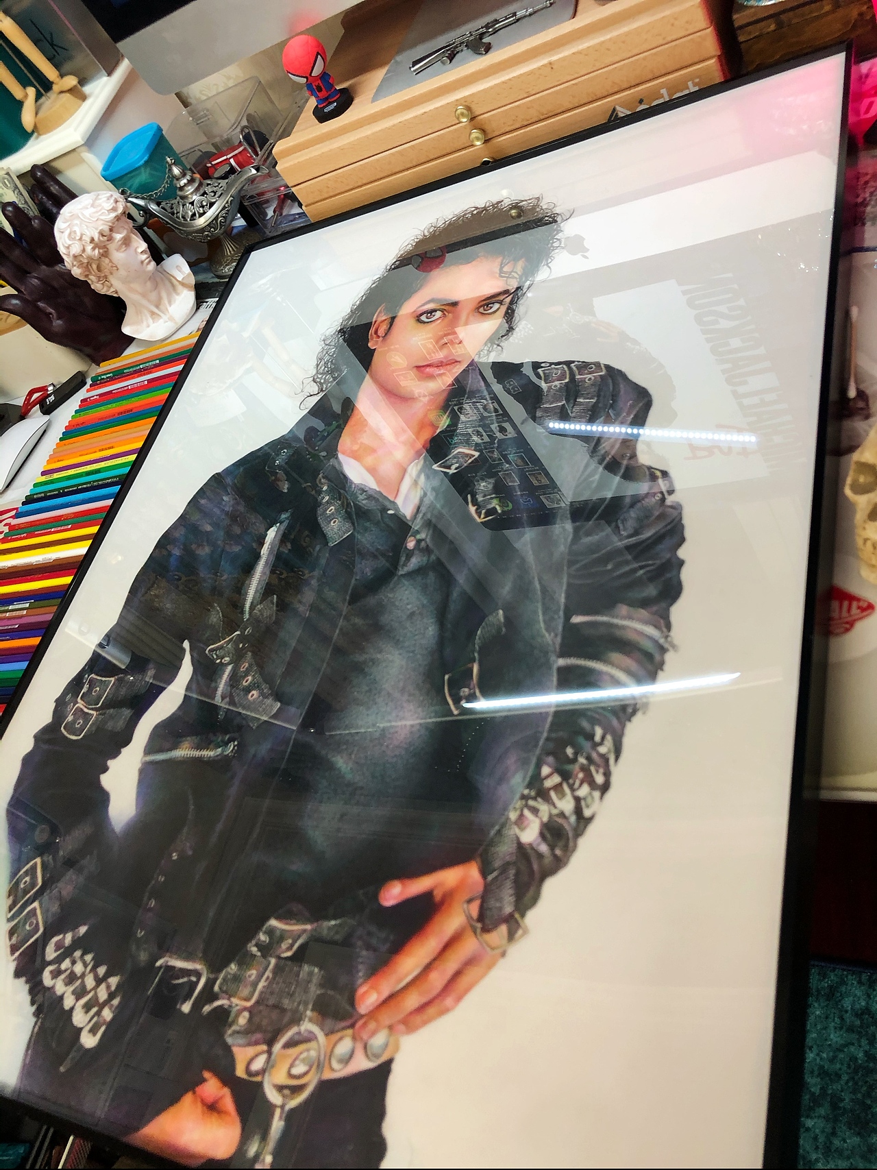 彩铅画迈克尔杰克逊（图ZMjE1ODM2MzY4） - 绘画 - 站酷设计师苗宁Malik原创素材 - 站酷ZCOOL