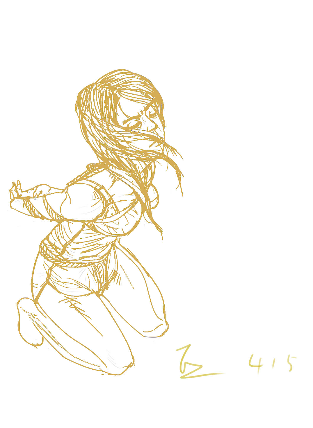 捆绑|插画|创作习作|ease明_原创作品-站酷zcool