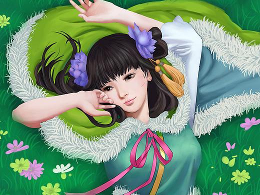 模仿了大神7thorange的畫（個人主頁-ZMjk5MTk2NDg=） - 游戲原畫 - 站酷設(shè)計師細小軟原創(chuàng)素材 - 站酷ZCOOL