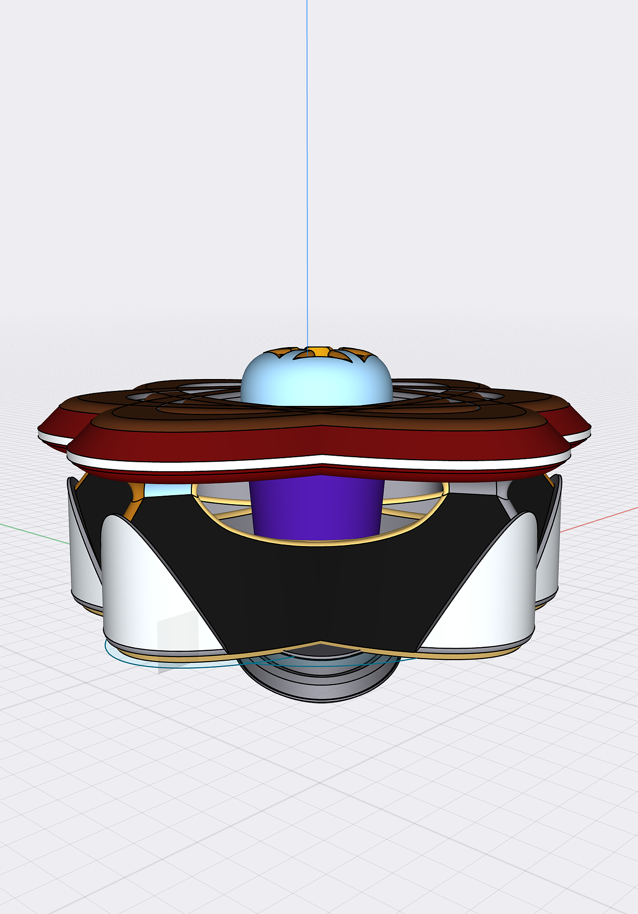 Rhino建模+Keyshot10渲染近期成果,蒙元风盔帽与加湿器