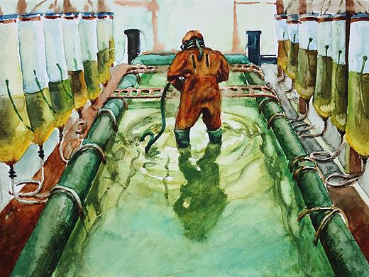 迟到的《2049》水彩习作