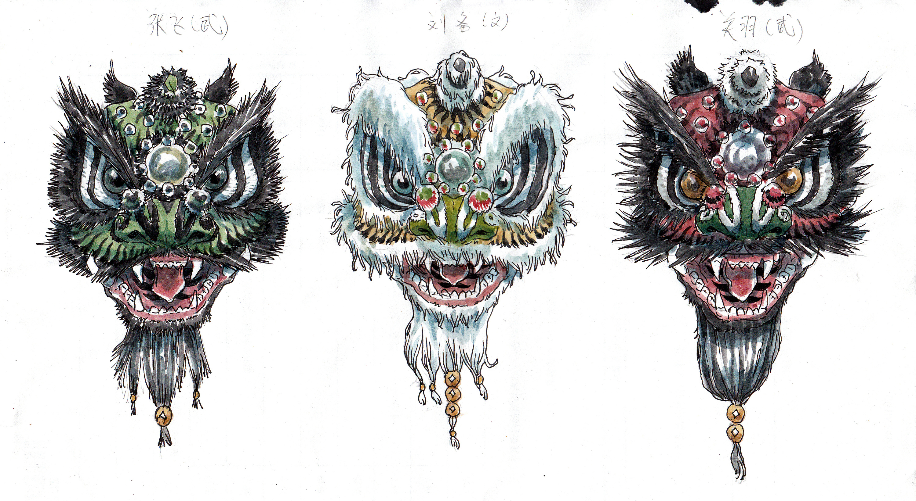 《醒魂》系列绘画作品