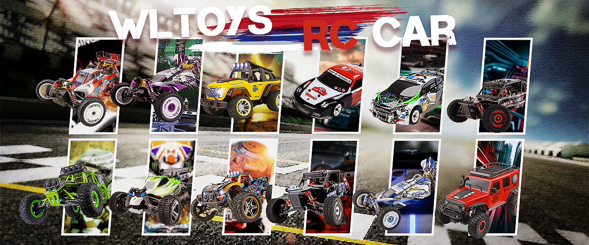 玩具车场景合成海报