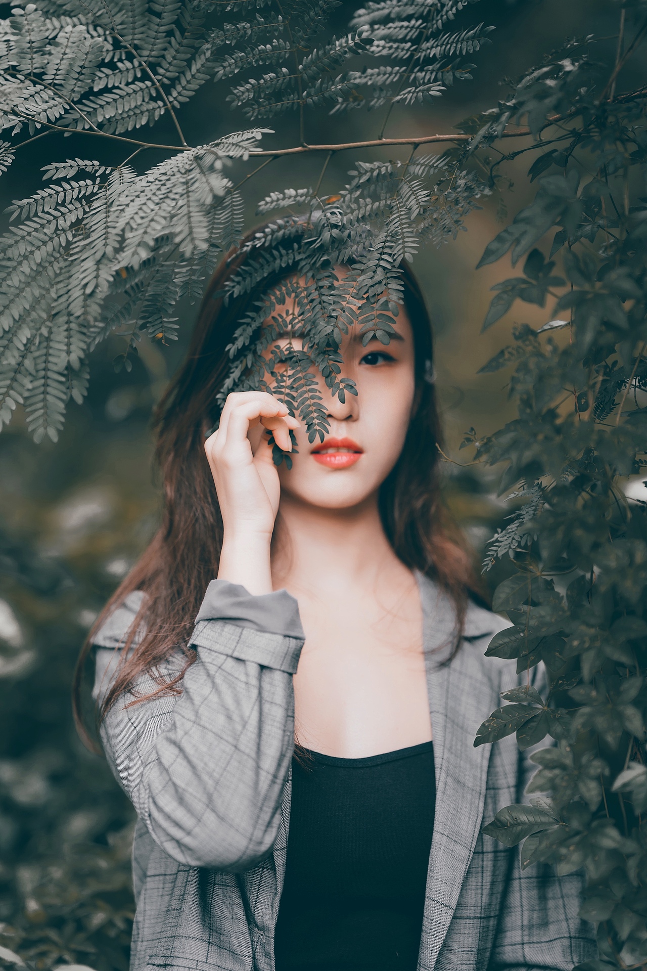 时尚杂志人像摄影