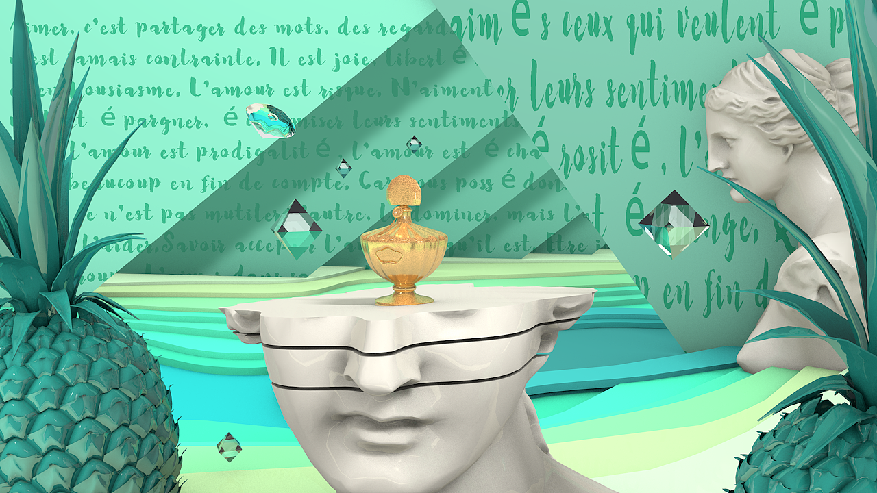 C4D蒸汽波风格练习