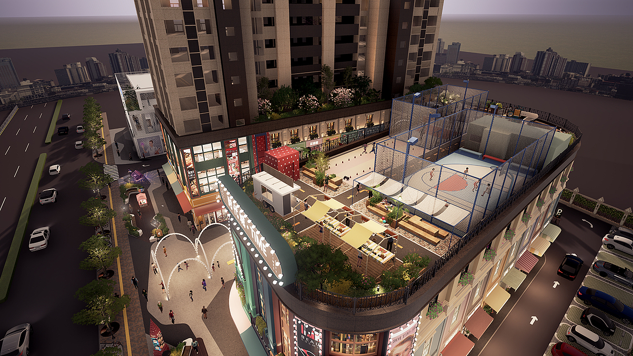 【小型综合体设计】时代城商业街设计（图ZMjIzOTA0NjY0） - 建筑设计 - 站酷设计师空间印象商业设计原创素材 - 站酷ZCOOL