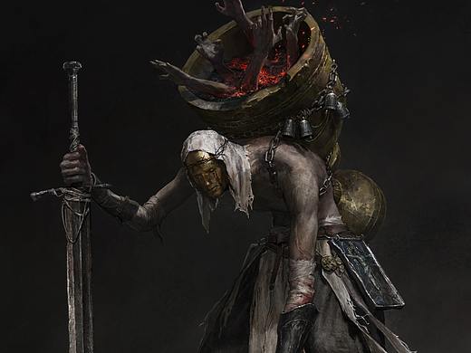 罪孽教徒-兰斯洛特（个人主页-ZNTgxMDkyODg=） - 游戏原画 - 站酷设计师Asherlisa原创素材 - 站酷ZCOOL