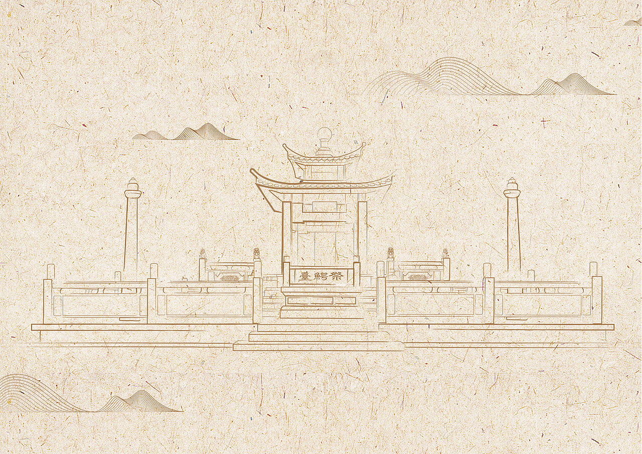 手绘潮州特色建筑（图ZMTQ4NDkxMDY4） - 图案 - 站酷设计师Z56374854原创素材 - 站酷ZCOOL