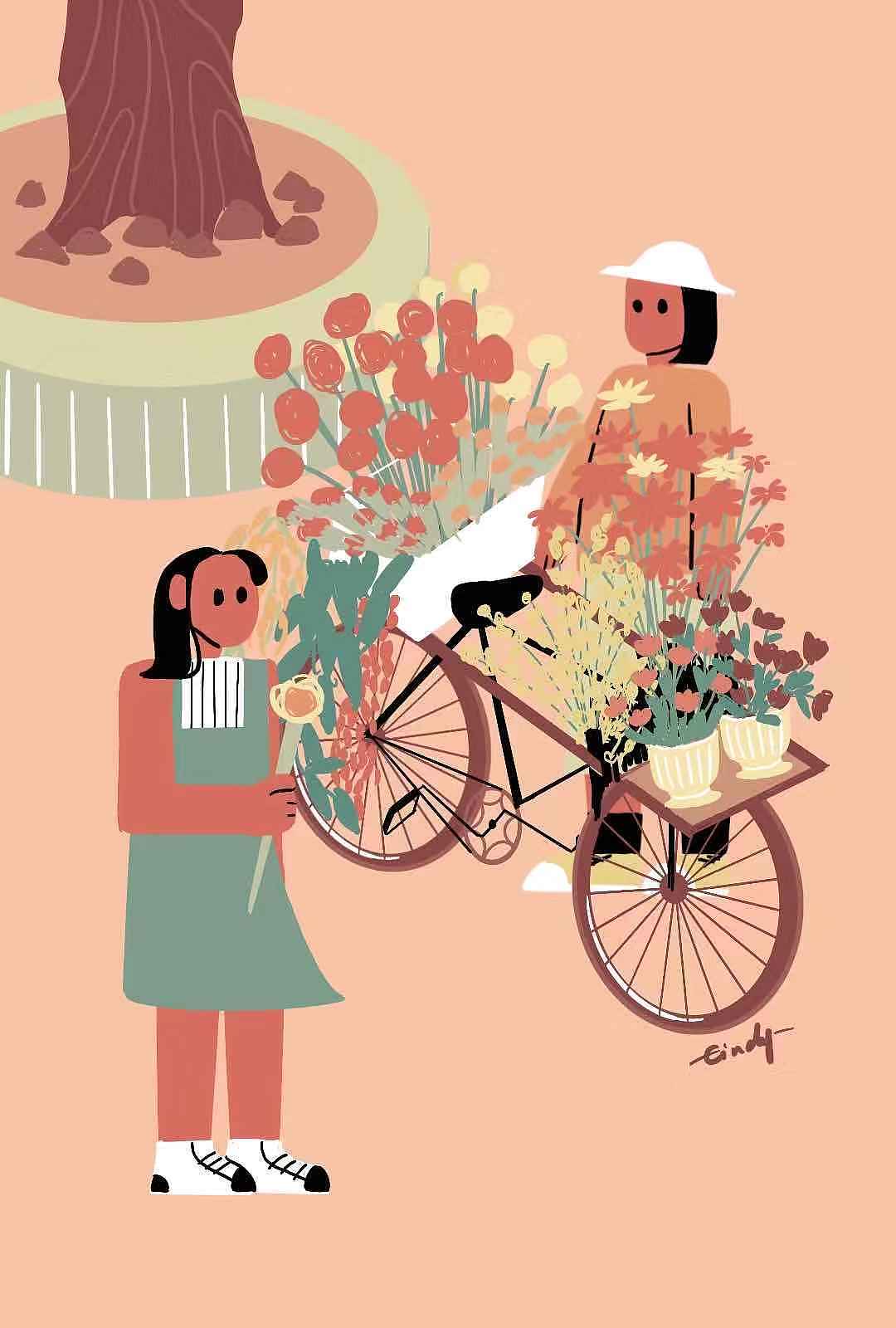 DinLab插画21天打卡 5月（图ZMjA5ODM0ODc2） - 创作习作 - 站酷设计师Cindy鱼心草原创素材 - 站酷ZCOOL