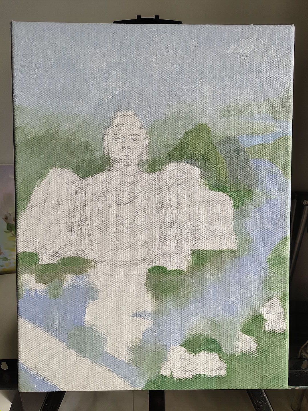 洛阳八大景——1龙门山色（图ZMjI5OTYwMzEy） - 绘画 - 站酷设计师画洛阳原创素材 - 站酷ZCOOL