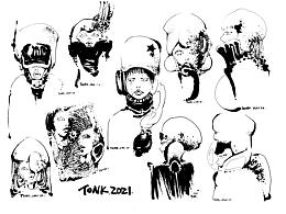 科幻女孩速寫20-28