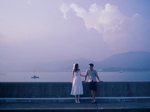你与晚霞同样温柔 | 江边
