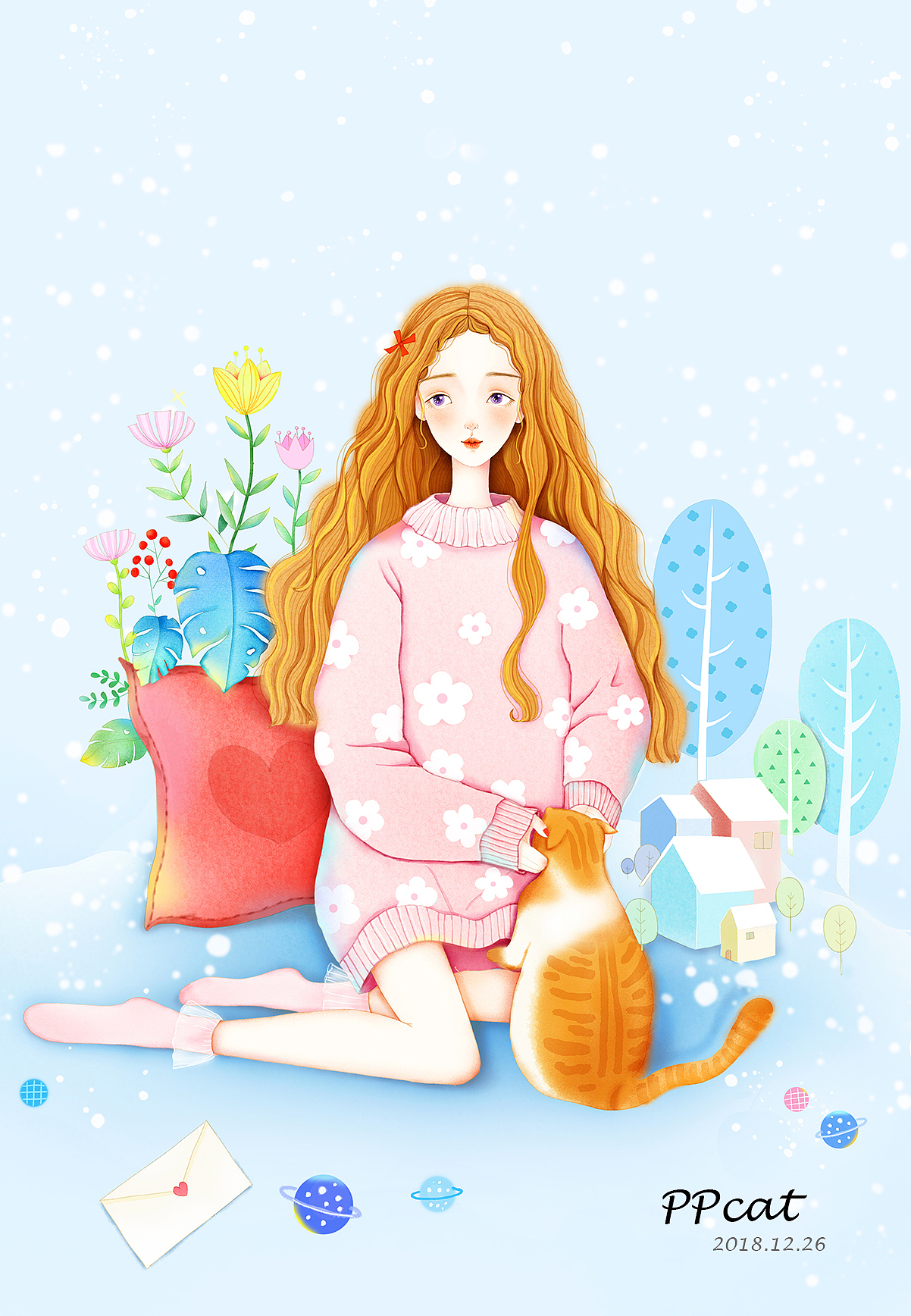 画的女孩子们答应我要永远少女哦