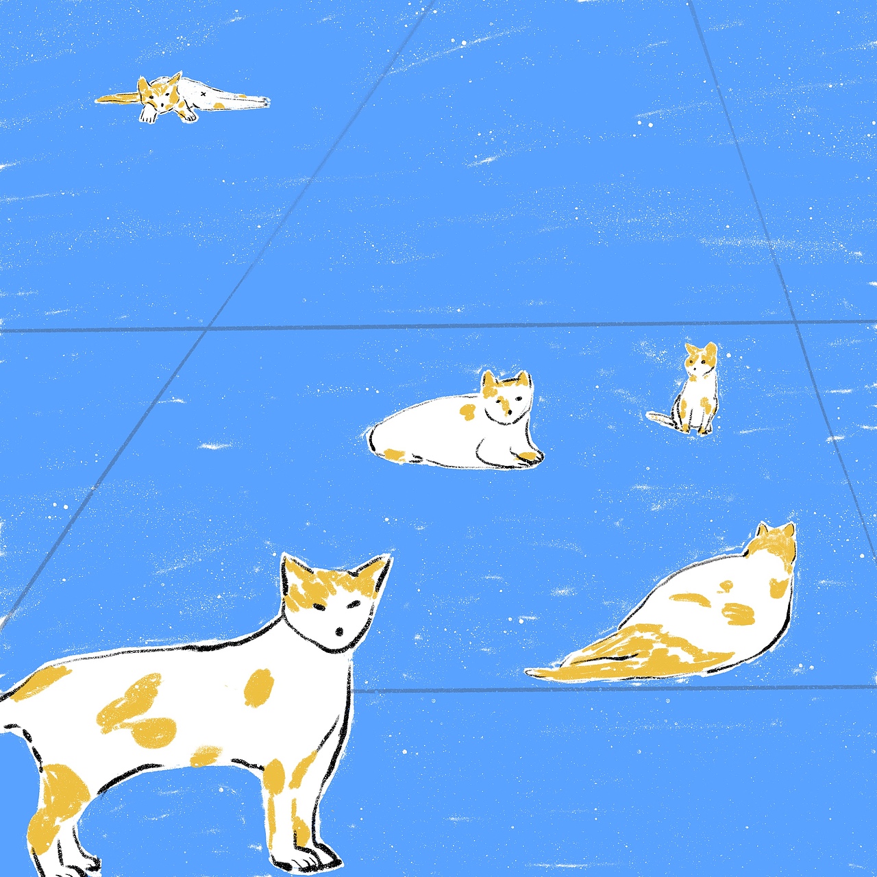 猫咪速涂插画20P