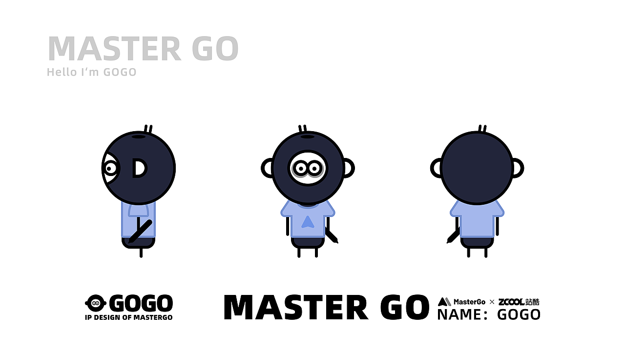 MasterGo IP形象设计-GOGO(图ZMzA1MTE5MjIw) - IP形象 - 站酷设计师积极设计原创素材 - 站酷ZCOOL