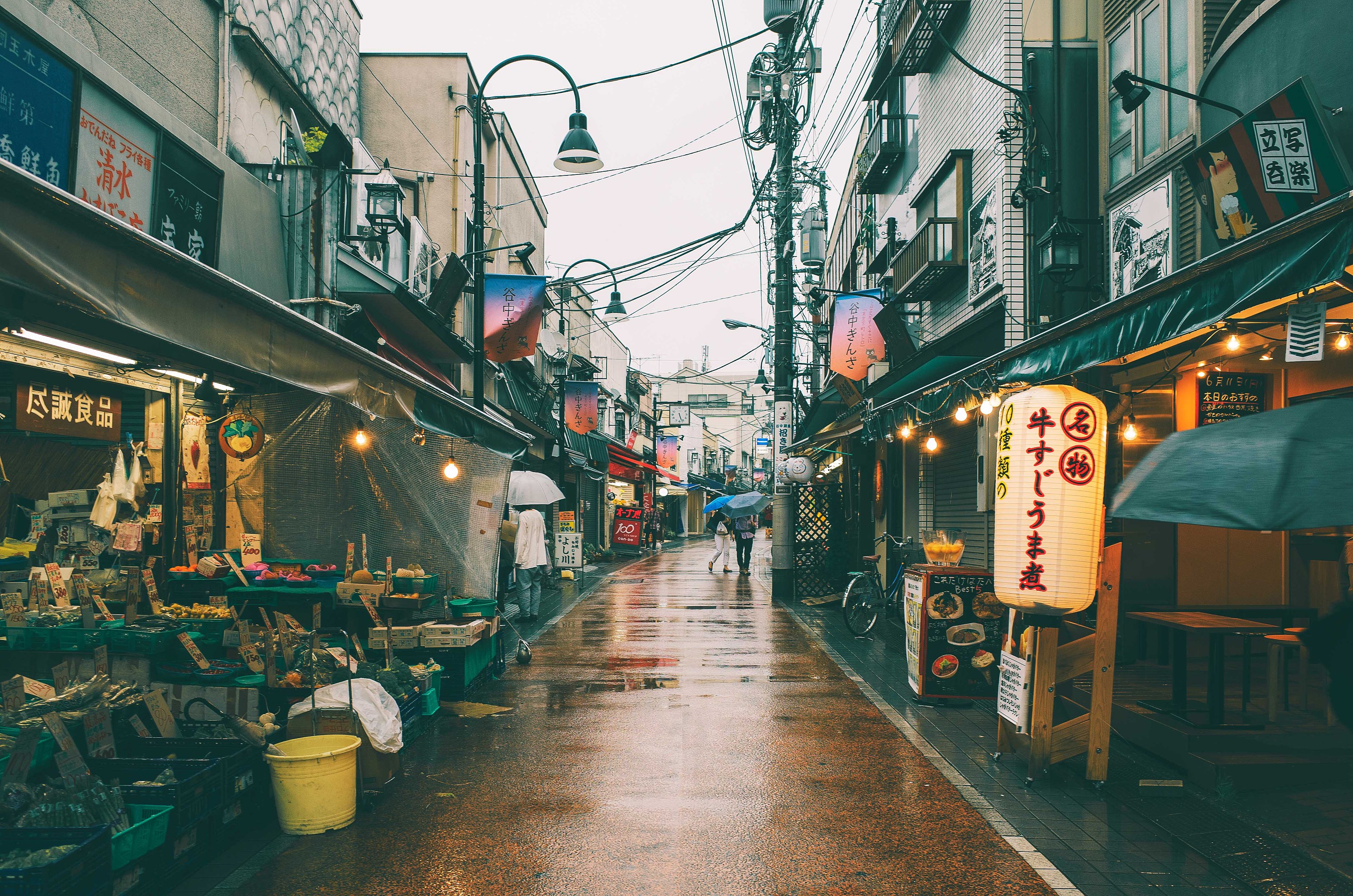 日本街头风景壁纸图片