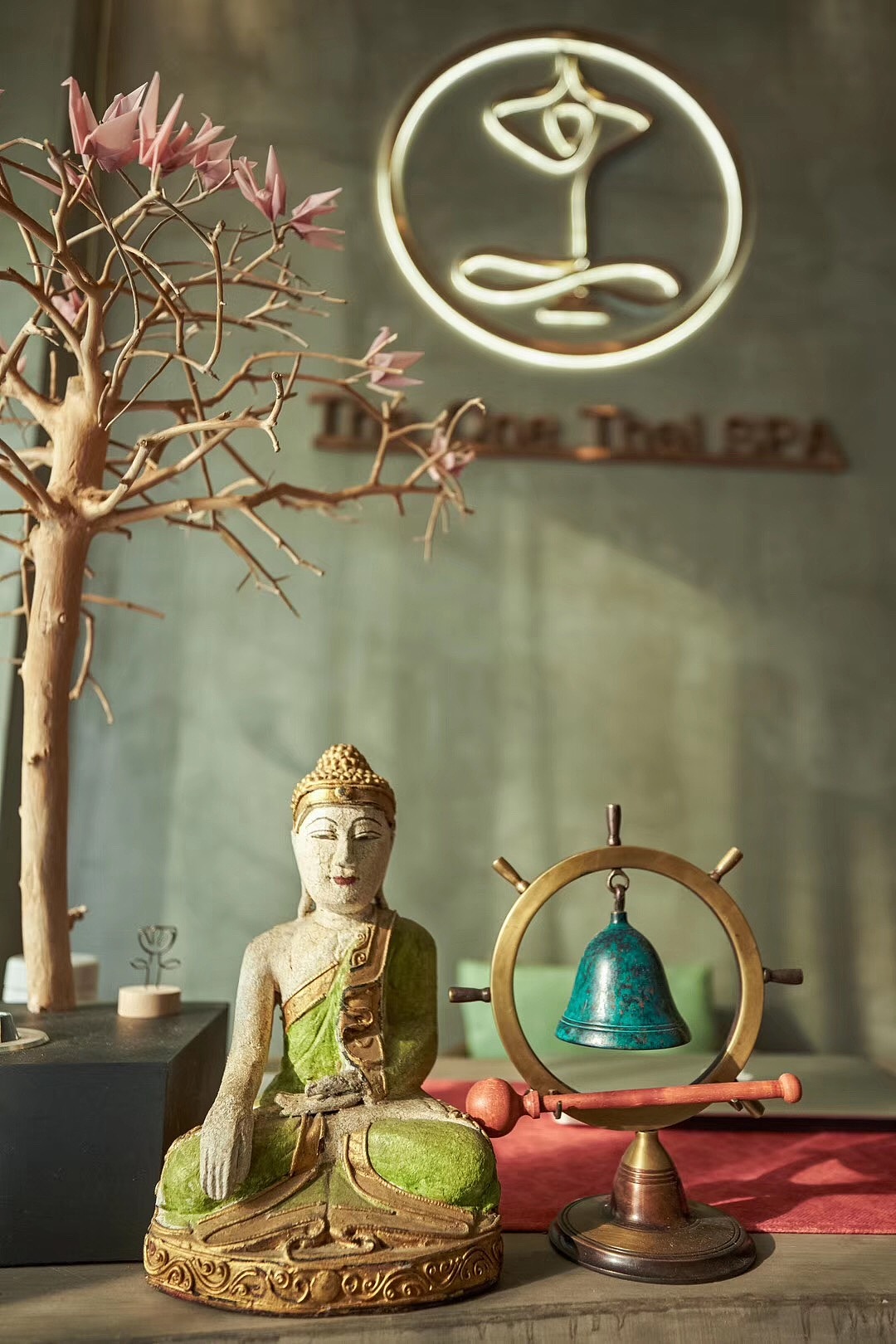 珠江新城泰式按摩spa(现场+设计图)