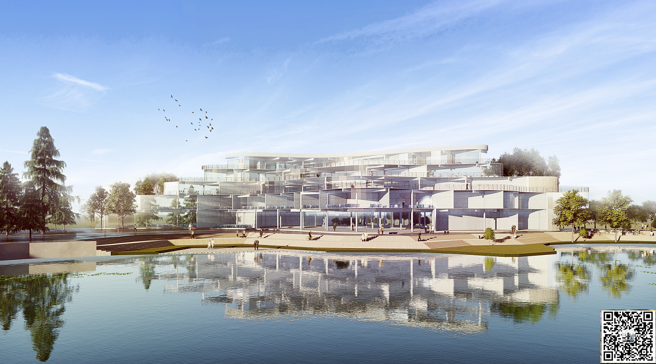 建筑效果图 lumion 加 后期ps