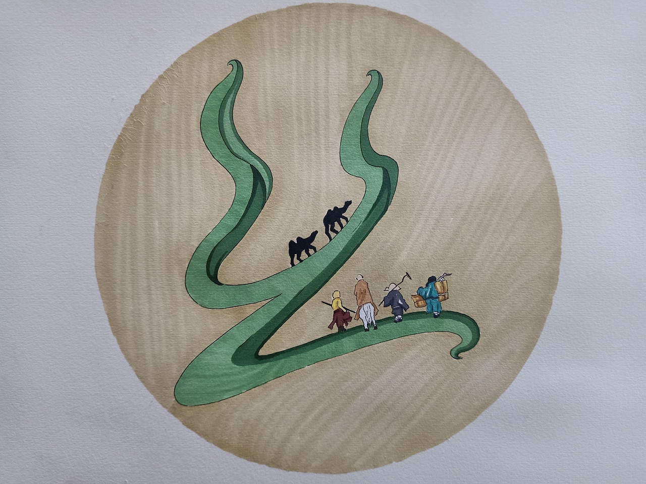 丝绸.取经|纯艺术|绘画|cc蛋 - 原创作品 - 站酷 (zcool)