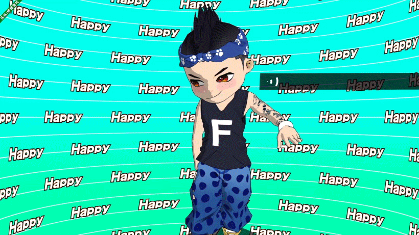 张震岳 爱的初体验 卖萌3D动画 MMD 