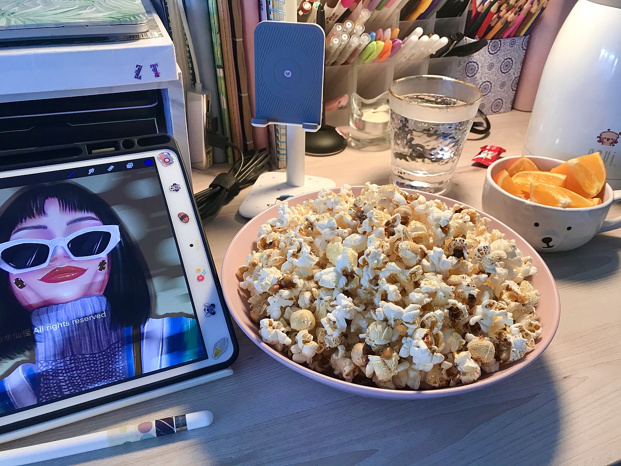 画画是信仰 烤箱是烟火气